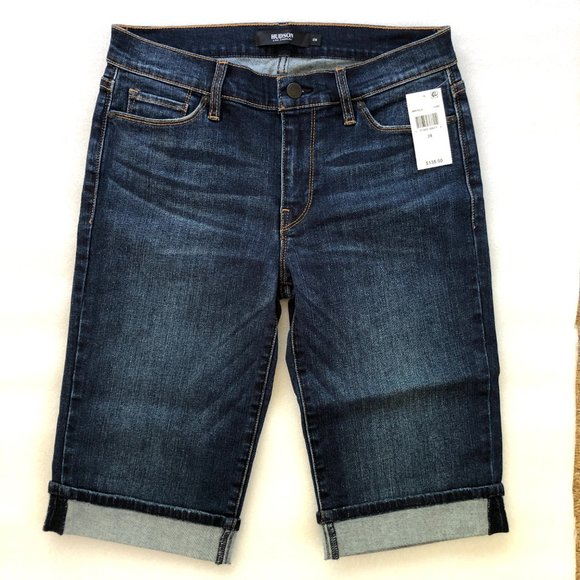 Hudson Amelia Mid-Rise Roll Cuff Shorts - Picture 7 of 11